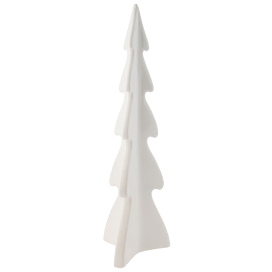 Large Winter White Ceramic Tree
