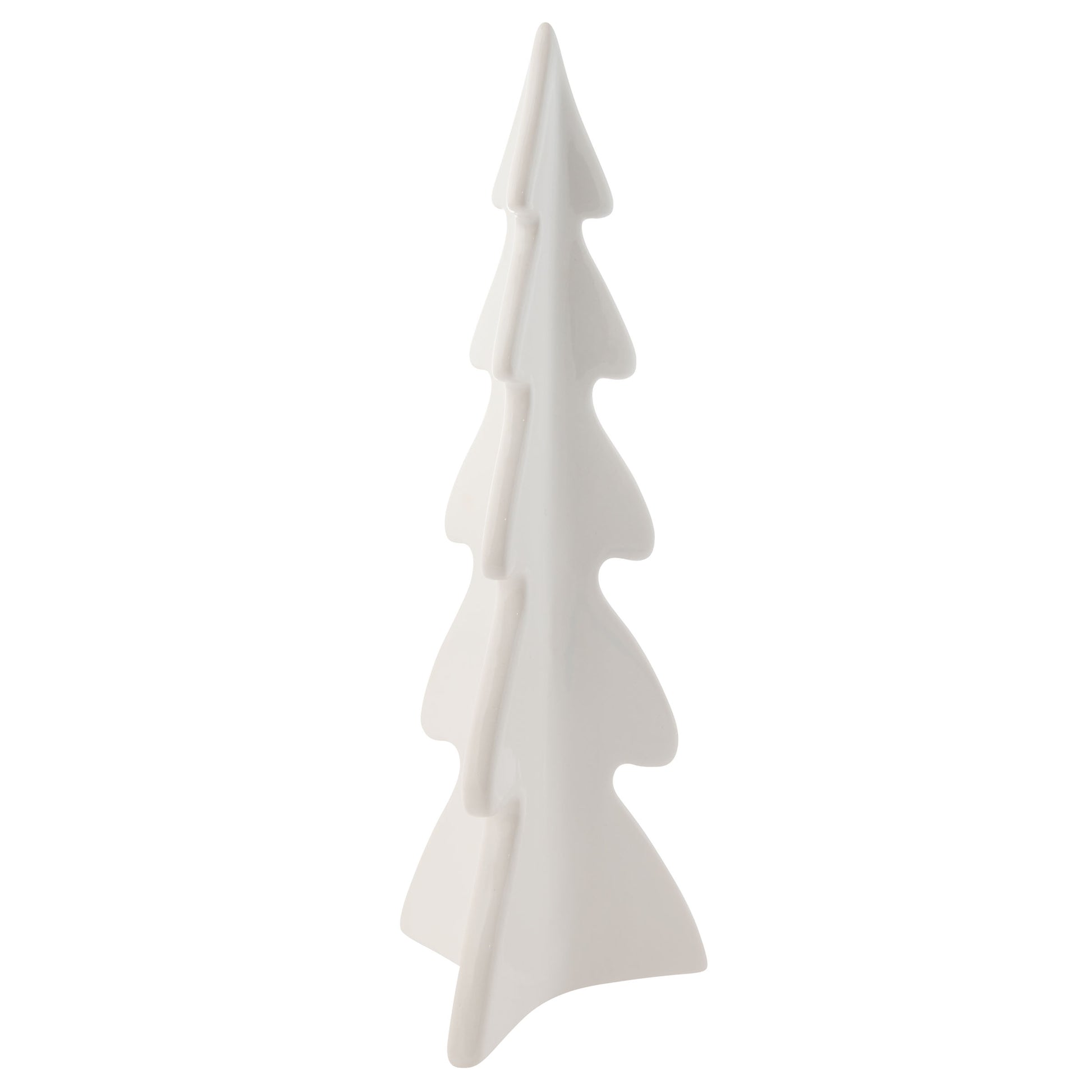 Medium Winter White Ceramic Tree