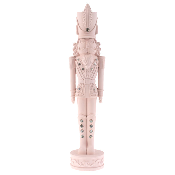 Light pink cavalier nutcracker front view