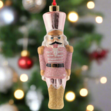 Nutcracker Mercury Glass Ornament