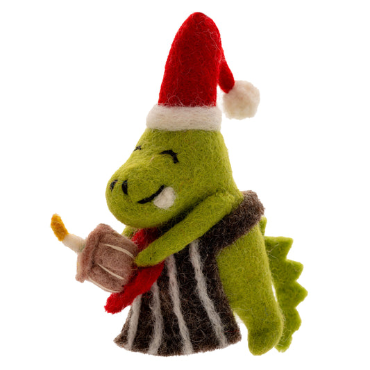 Baking Dinosaur Felt Ornament