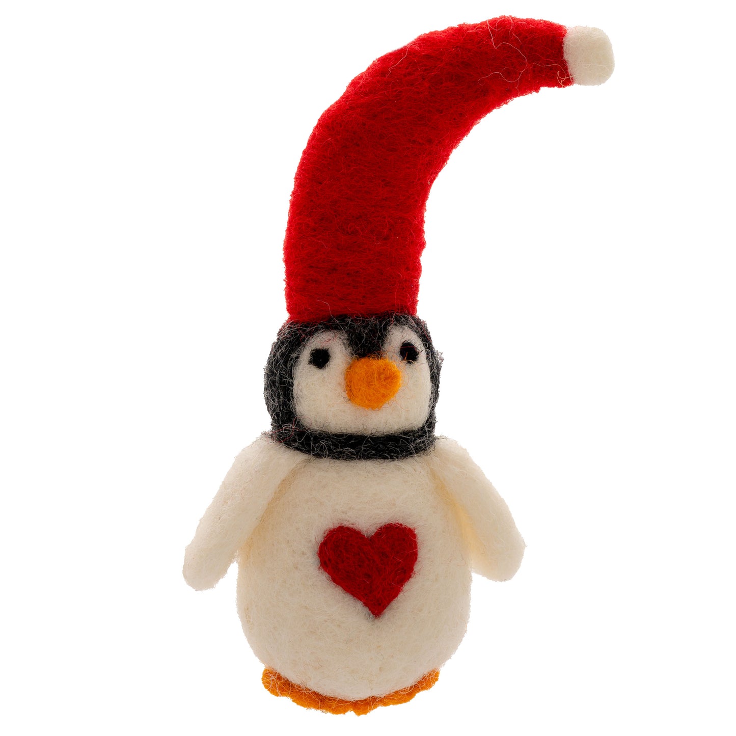 Love Penguin Felt Ornament