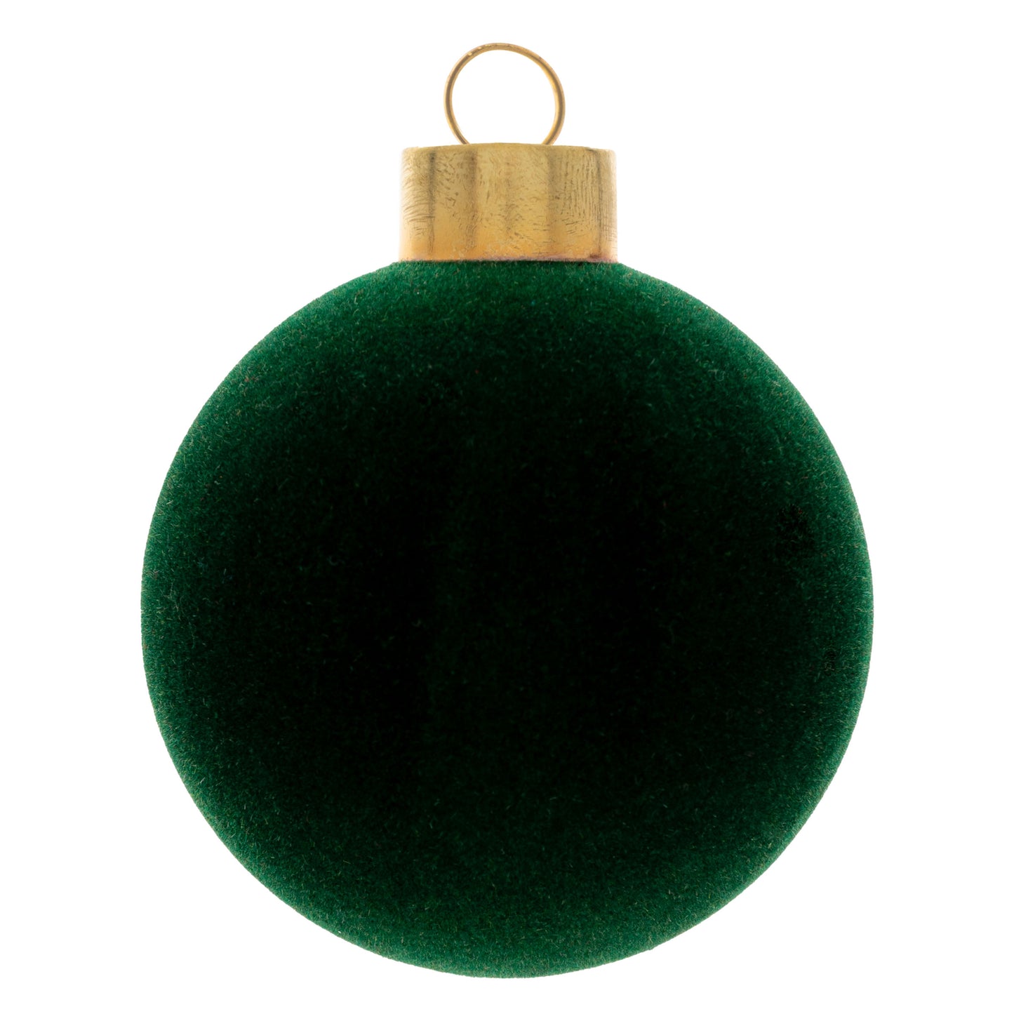 Forest Felted Ball Glass Ornament SM