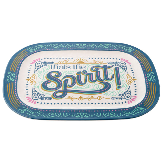 That's the Spirit Melamine Serving Tray