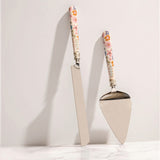 Darcy Enamel Cake Servers