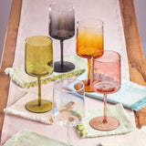 Fringed Cocktail Napkins Set