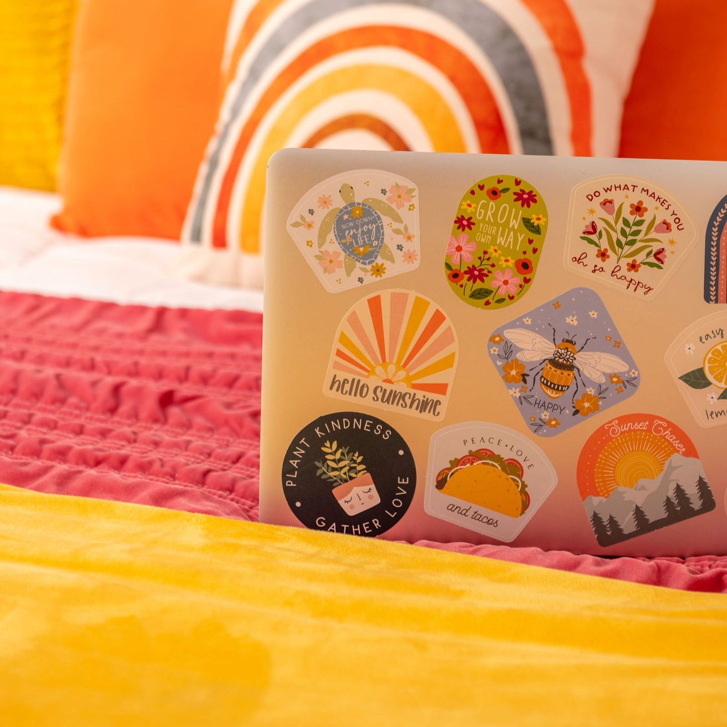 Happy Sticker