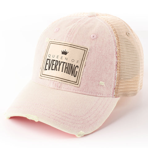 Queen of everything trucker hat