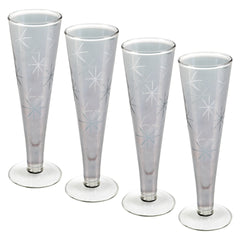 Karma Catalina Champagne Flute Set - Grey - Set of 4