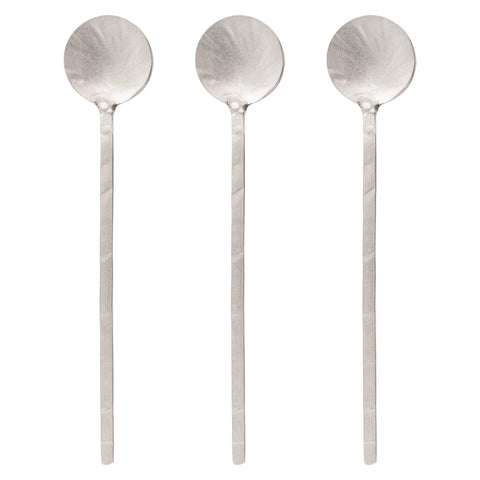 Small silver Catalina Stirring Spoons